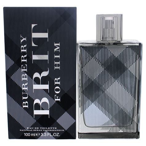 burberry brit men perfume|Burberry for men 3.3 oz.